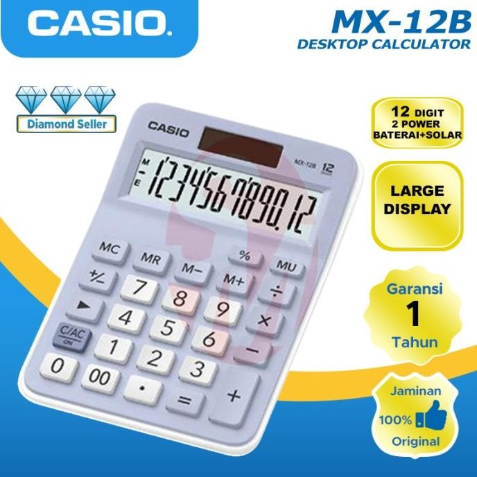 

Kalkulator Casio MX 12B - All Color