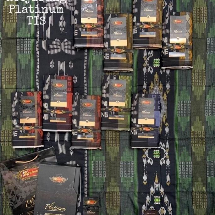 Terjangkau Sarung Ketjubung Platinum Tipe Gsi Tis Spp Seri Hitam Dan Putih Bisa Cod