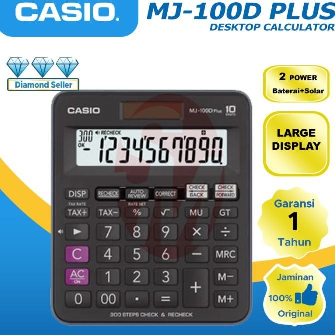 

CASIO CALCULATOR MJ-100D PLUS