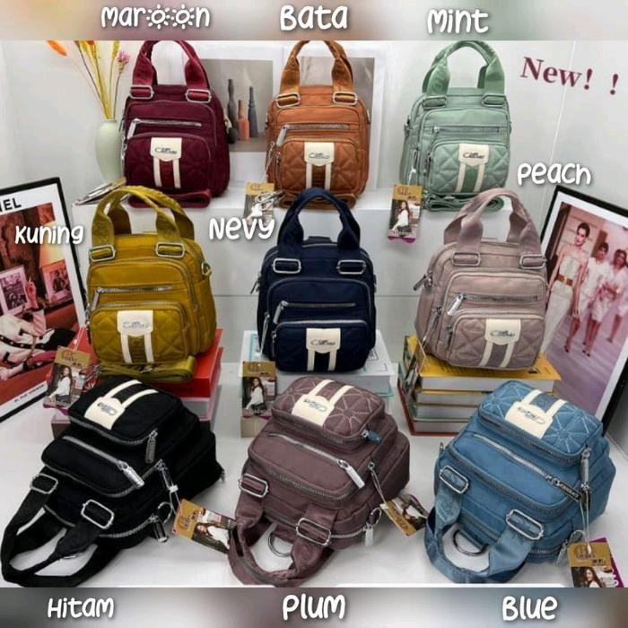 TERBARU TAS CHIBAO IMPORT 3IN1/MULTIFUNGSI 1813S KANVAS