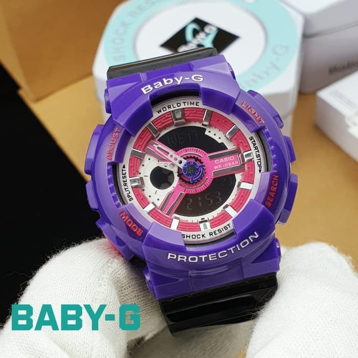 JAM TANGAN WANITA / ARLOJI WANITA CASIO BABY-G ORIGINAL TYPE BA110