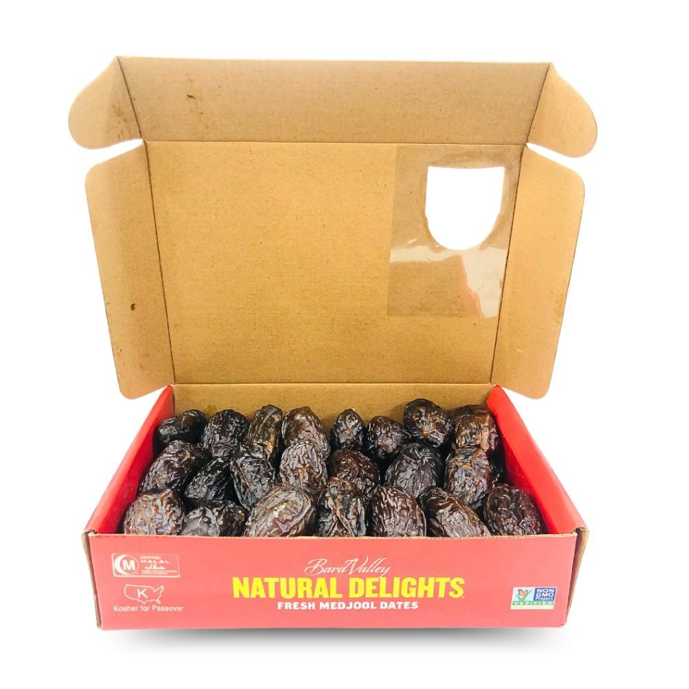 

Kurma Medjool Natural Delights 1 kg Medium Elshanum Kurma Medjool / Kurma Medjol Original / Medjol Kurma