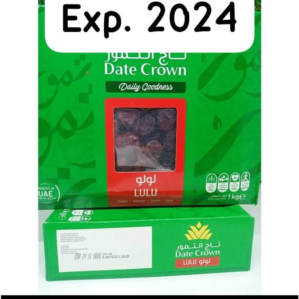 

Kurma Date crown lulu 1kg