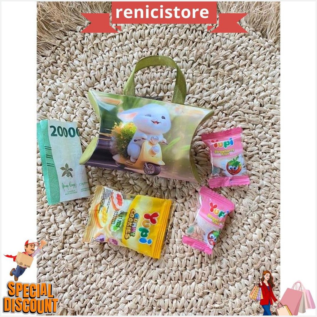 

Amplop Lebaran Bentuk Tas (10Pcs) Original Produk
