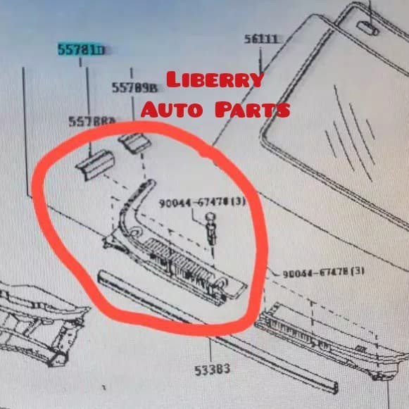

Cover Panel Lowwer Panggang Sate XENIA Original