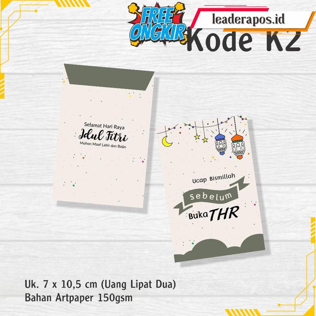 

Angpau Lebaran Unik / Amplop Lebaran Karakter Lucu / Amplop Lebaran Hari Raya Idul Fitri Murah Original Produk