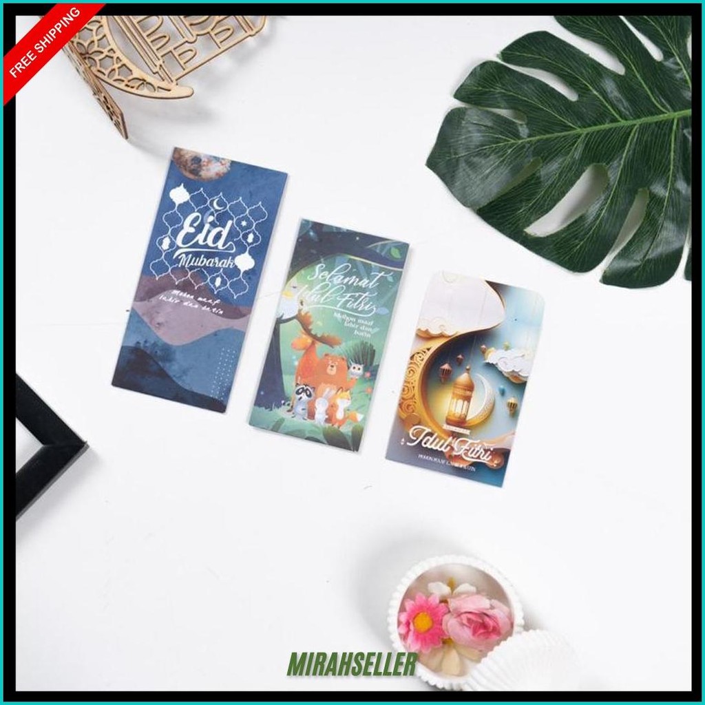 

(Cod) 20 Pcs Amplop Lebaran Motif Random Gratis Ongkir