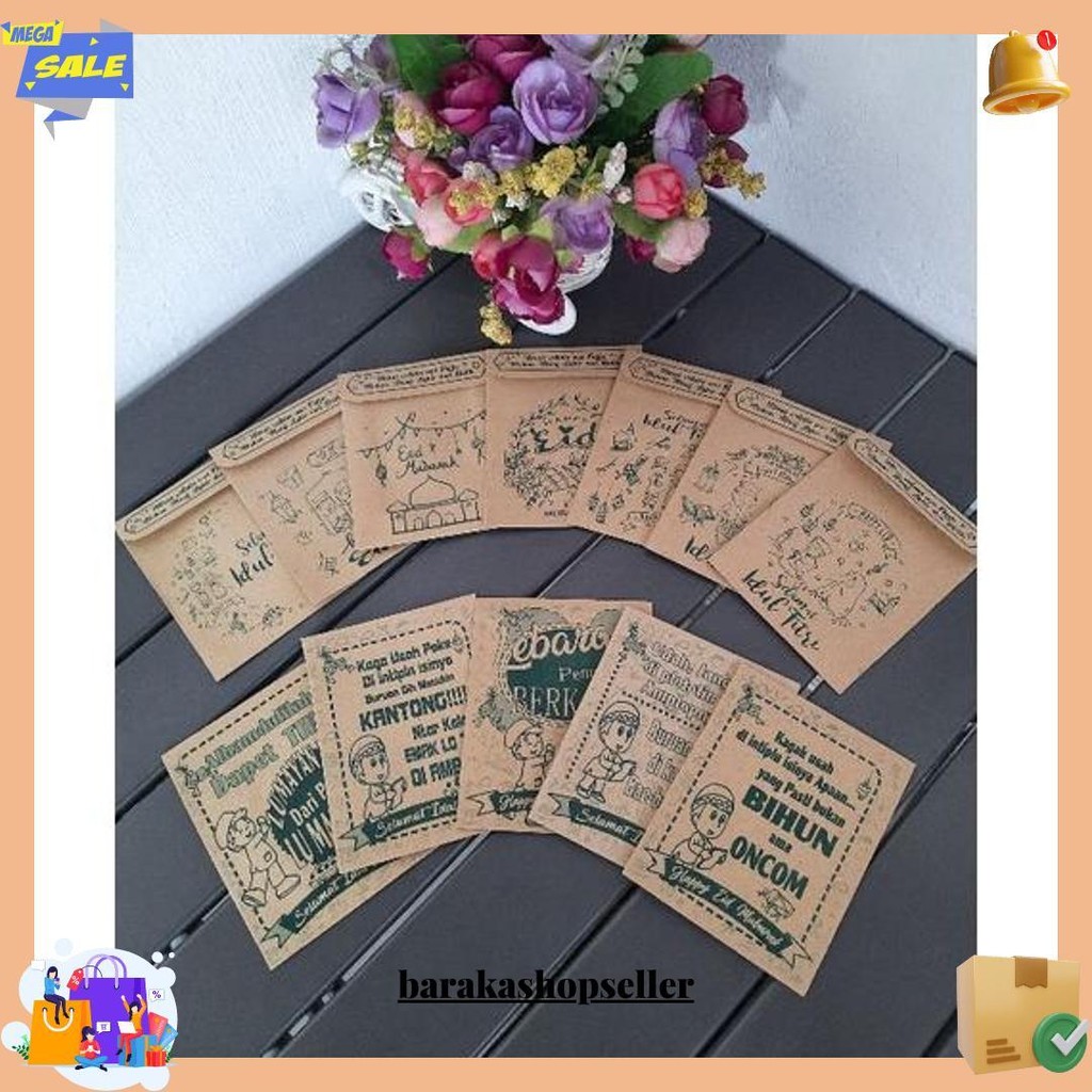 

Amplop Lebaran Kata Kata Lucu / Angpau Lebaran Kata Kata Unik Original Produk