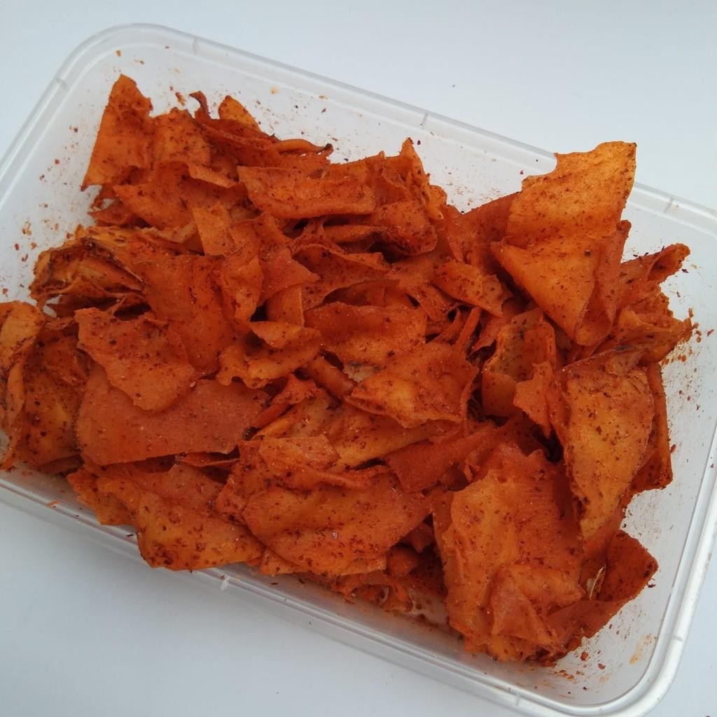 

Kripset - Kripik Setan (Kemasan Ekonomis Pouch) Termurah 100 % Original