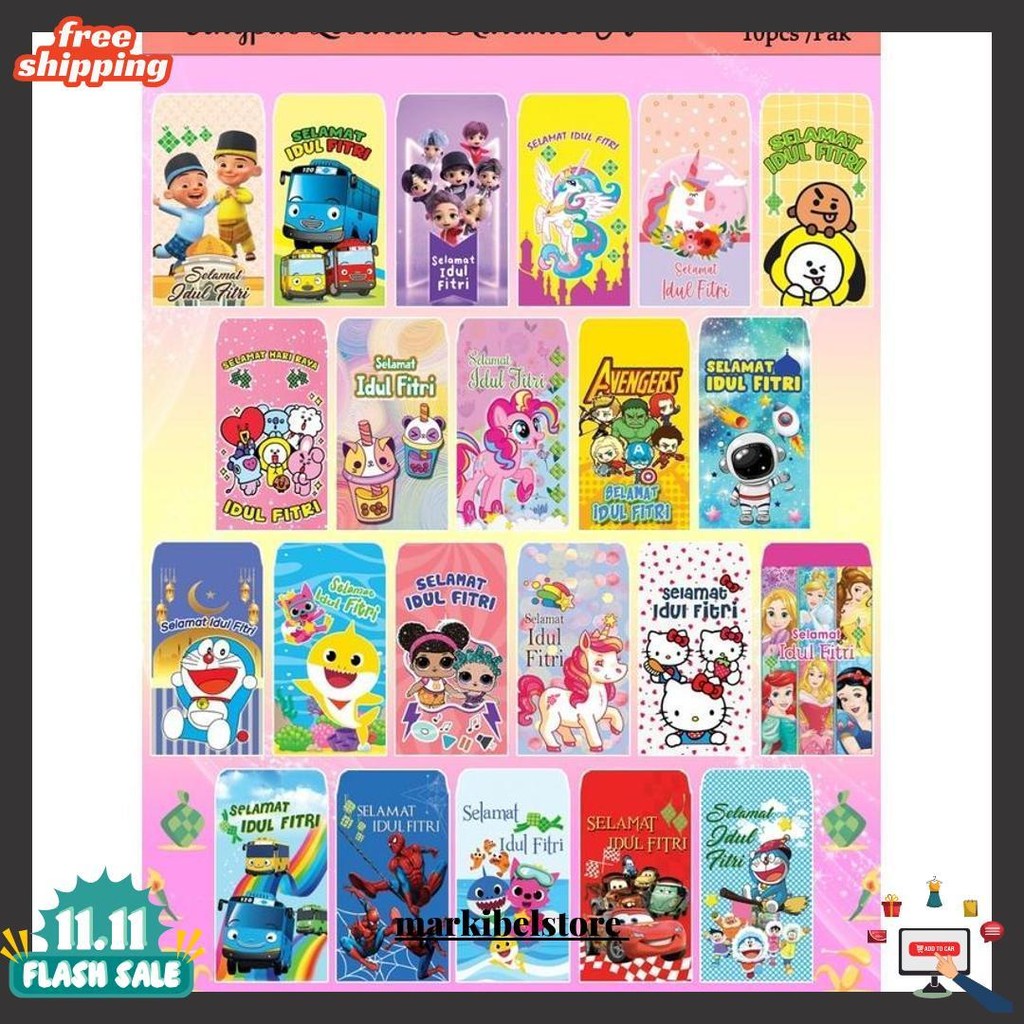 

Amplop Lebaran 50Pc / Angpao Idul Fitri Masjid Jumbo Besar Termurah Banget