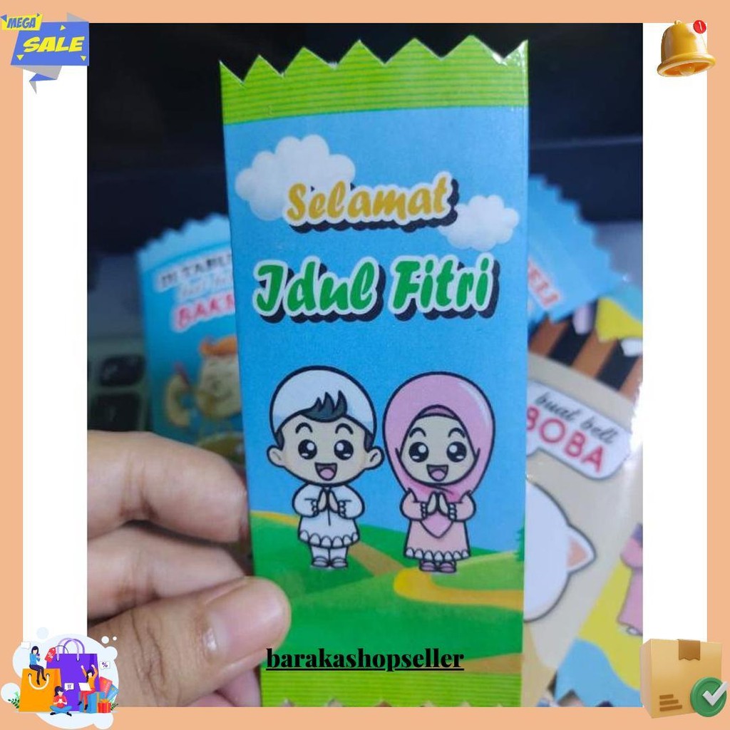 

(12 Pcs) Amplop Permen Lebaran Lucu Dan Unik Untuk Ampau Idul Fitri Bisa Cod