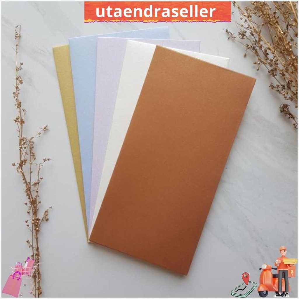 

Amplop Uang Polos Jumbo / Angpao Polos Fancy Paper / Amplop Gaji Gratis Ongkir