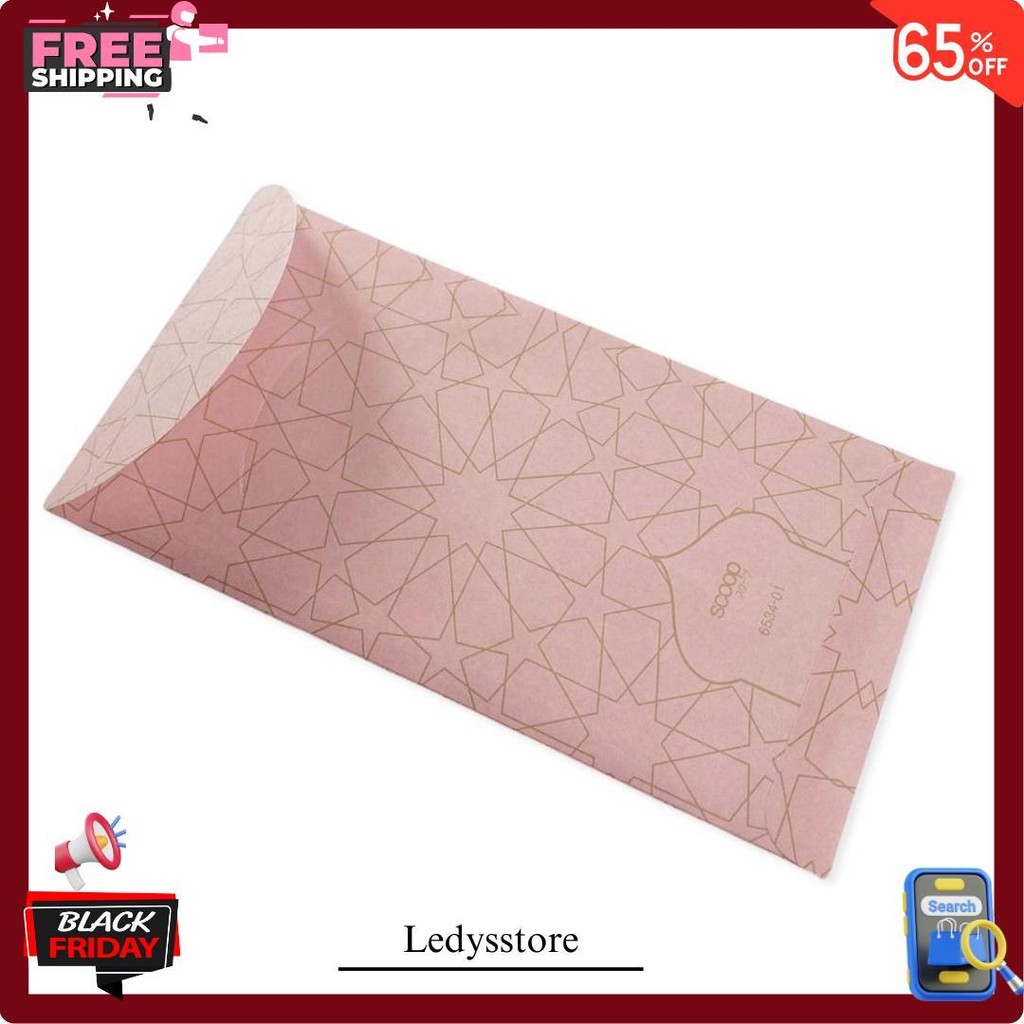 

Scoop Amplop Lebaran / Ramadhan Angpao (5Pcs) Premium Tebal Gold 65340101 Termurah Banget