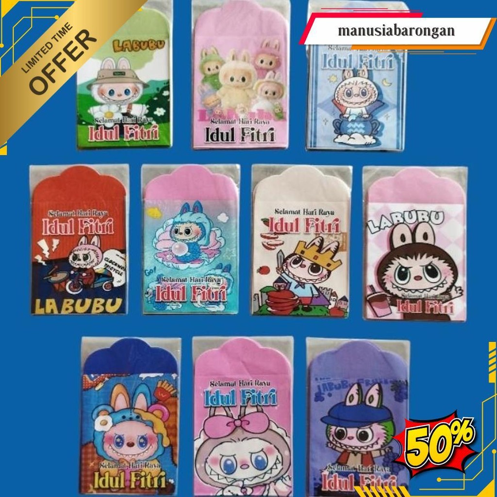 

Amplop Lebaran Medium Siap Pakai 1Pack Isi 10Pcs Bisa Cod