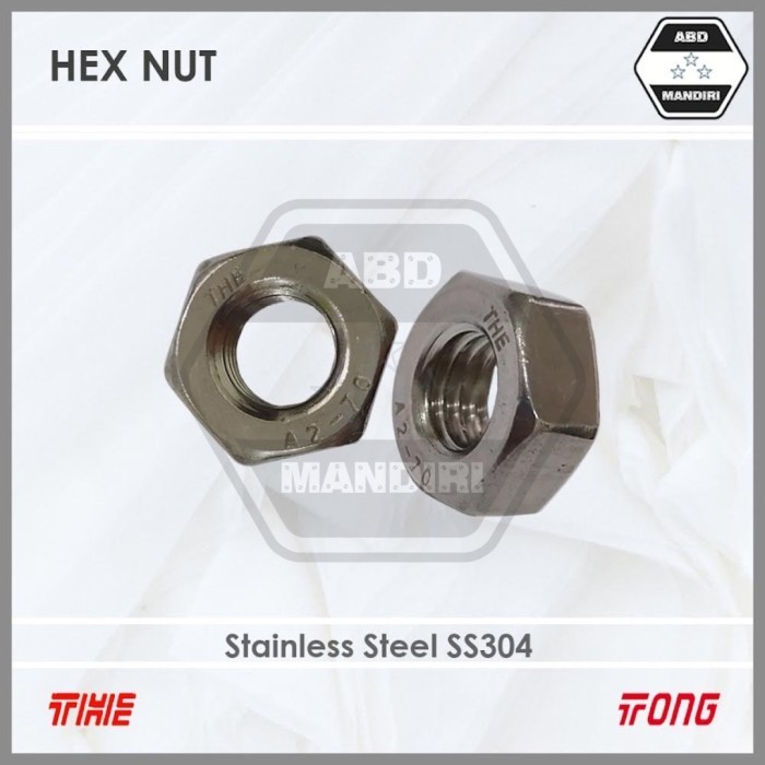 SS304 Mur Hexagon Stainless M56 ( SUS304 A2-70 Hex Nut ) M 56 - 5.5