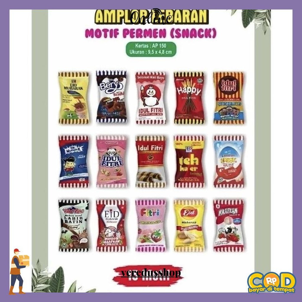 

Amplop Lebaran Motif Permen Isi 10Pcs Sudah Ada Perekat Amplop Unik 2025 Harga Diatas Sudah Dpt 10Pcs Termurah Banget