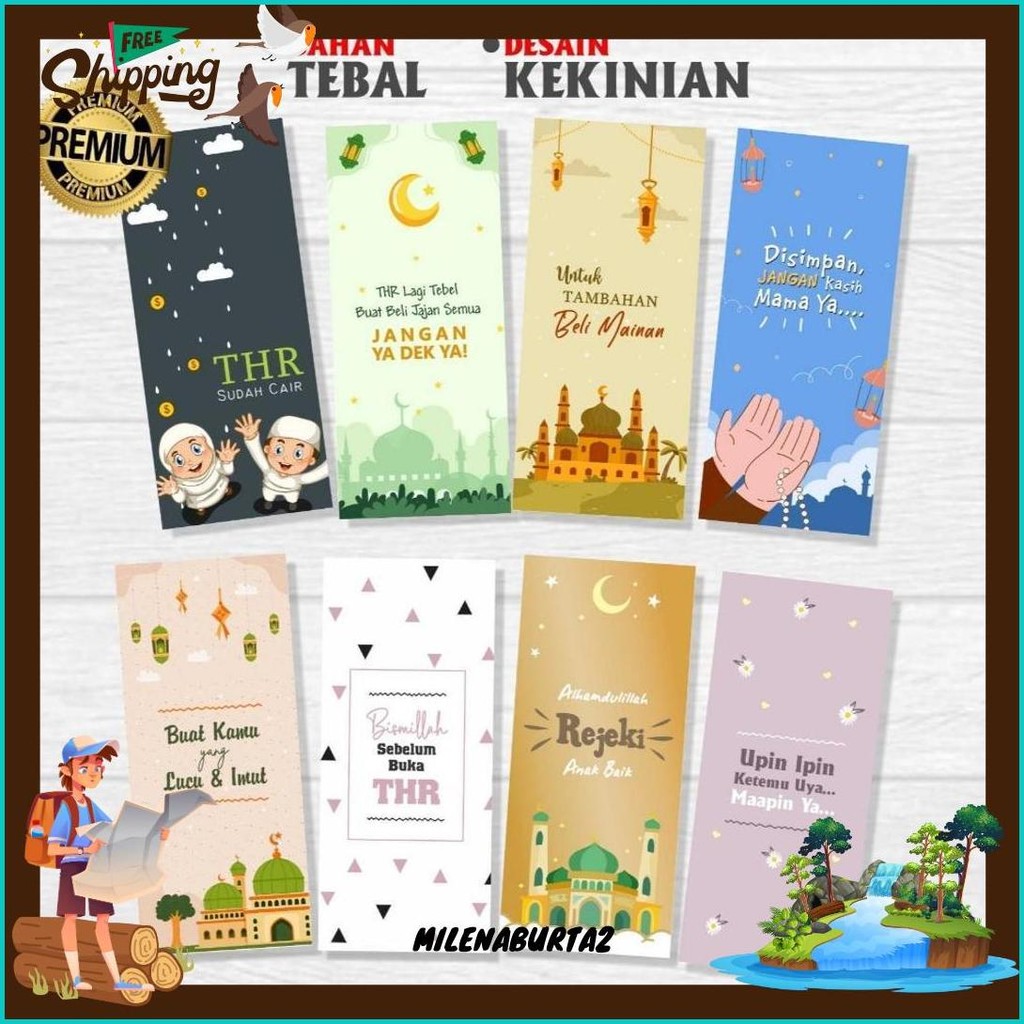 

Amplop Lebaran Hari Raya Idul Fitri Kekinian Unik Aesthetic Kertas Tebal Murah 2025 (Isi 10 Pcs) Termurah Banget