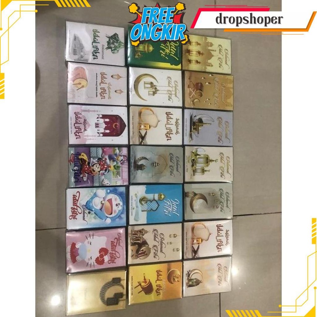 

Amplop Lebaran Idul Fitri 2025 Besar 25 Pcs / Kecil Isi 50 - Amplop Karakter Motif Lebaran Angpao Lucu Termurah Banget