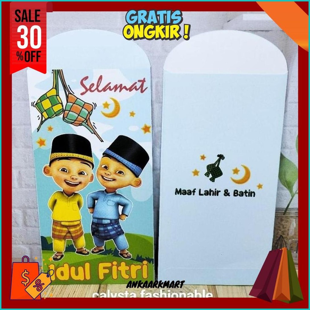 

Amplop Angpao Idul Fitri/Lebaran Panjang Isi 100 Lbr Gratis Ongkir