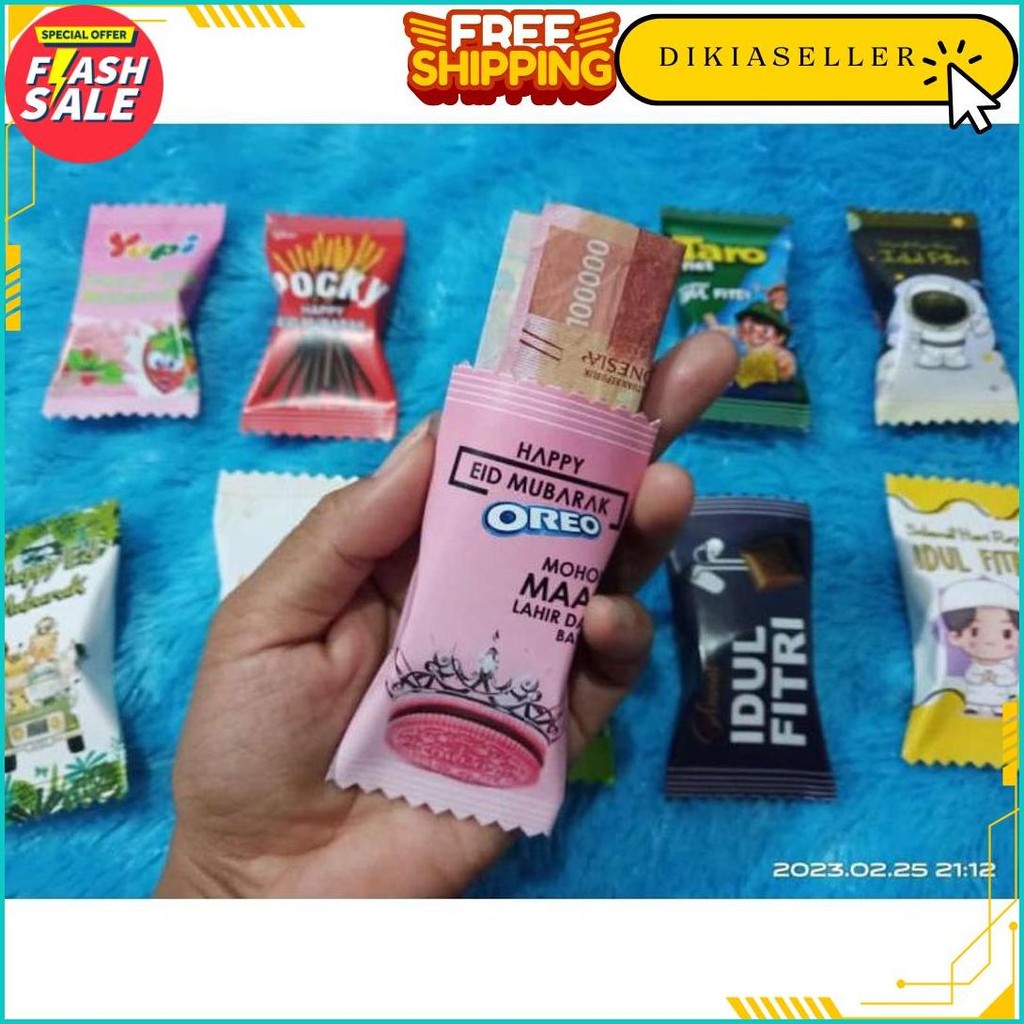 

Amplop Lebaran Permen Viral [ Motif Karakter ] Original Produk