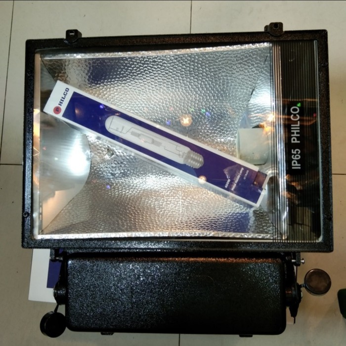 Kap Lampu Hpit 400W Komplit Set Kap Lampu Sorot 400 Watt Lampu Tembak