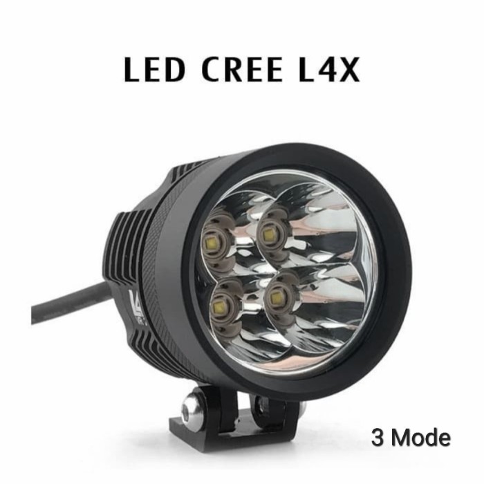 Lampu Led Cree Tembak Sorot L4X 4 Titik Mata 40 Watt Vinyx Motor Mobil