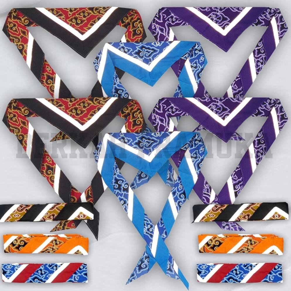 Scraft Pramuka Batik Mega Mendung Scarf Scout