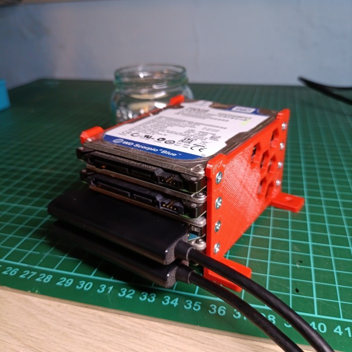 HDD SSD Stand 2.5 Inch 4 Susun