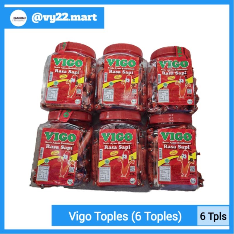 

Sosis Vigo Toples Rasa Sapi 1 Dus isi 6 Toples (EXP AGUSTUS 2025)
