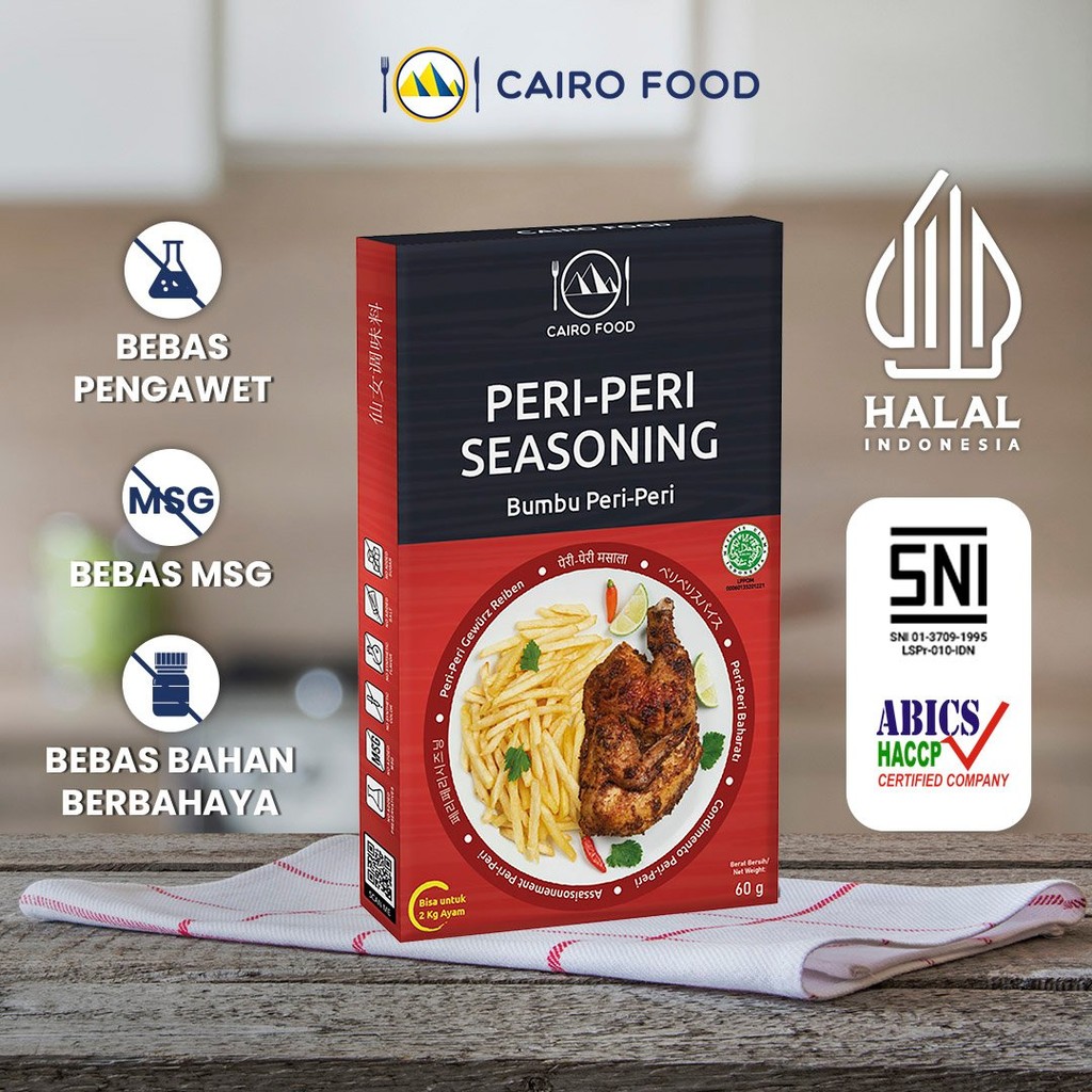 

Bumbu Peri Peri Non MSG - Cairo Food