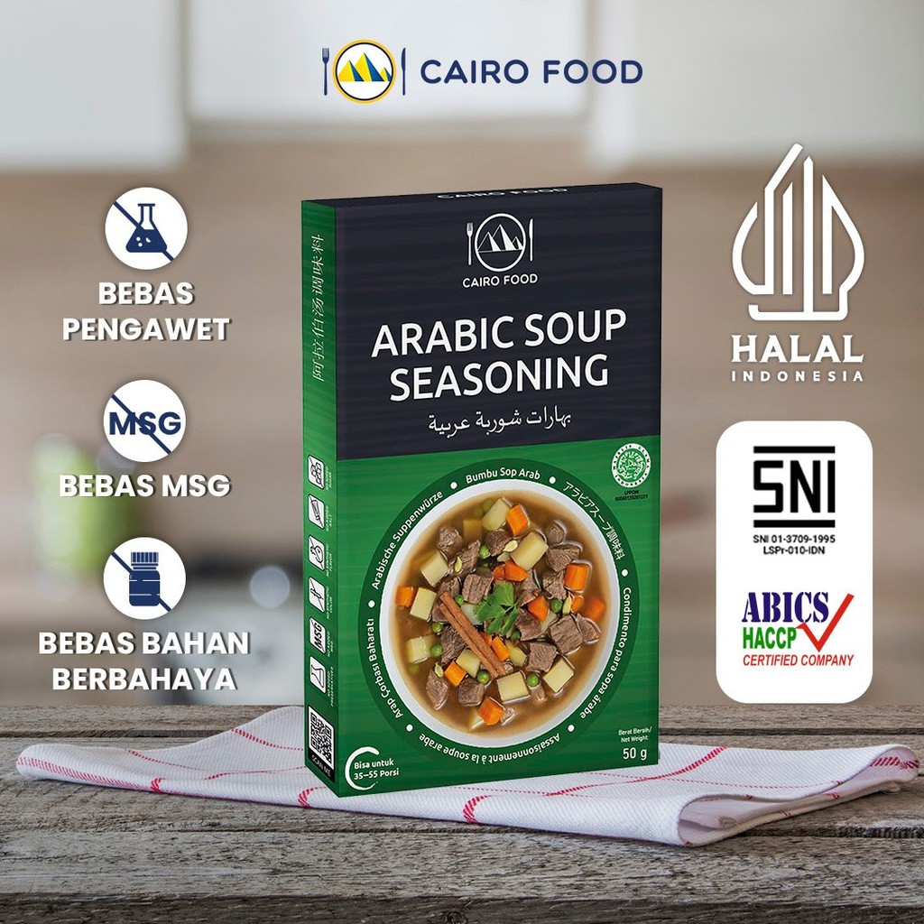 

Bumbu Sop Arab Non MSG - Cairo Food