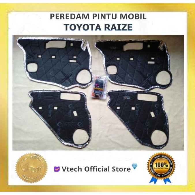 Vtech Peredam Suara 4 Pintu Toyota Raize