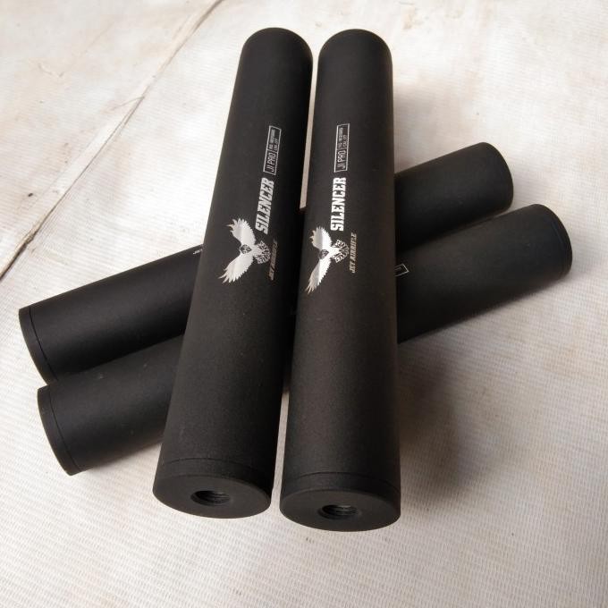 PEREDAM PCP SILENCER/ J1 PRO SUPER SENYAP OD 38 HITAM DOFF TERBARU