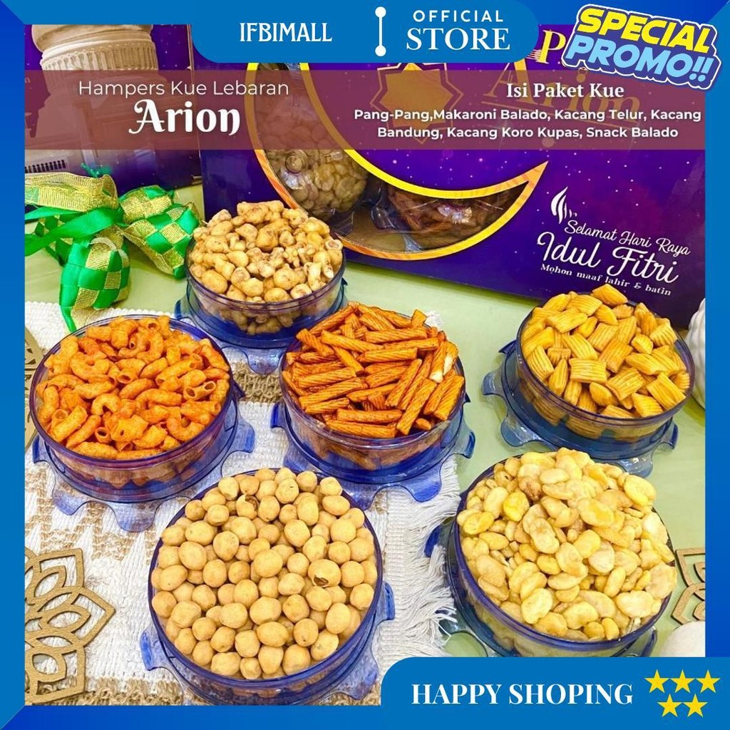 

Ovina Paket Kue Arion / Paket Kue Kacang Arion Hampers Lebaran Idul Fitri 2025 D Termurah