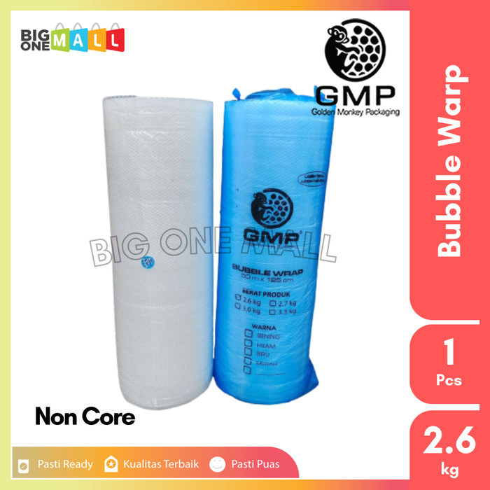 

Plastik Packing Gelembung Gmp 125Cm X 50M 2.6Kg, Bubble Wrap Non Core