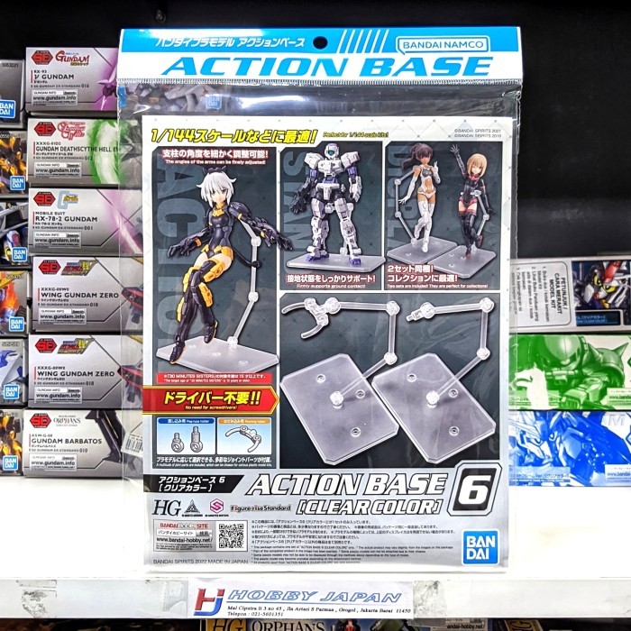 TERBARU Action Base 6 Clear Color