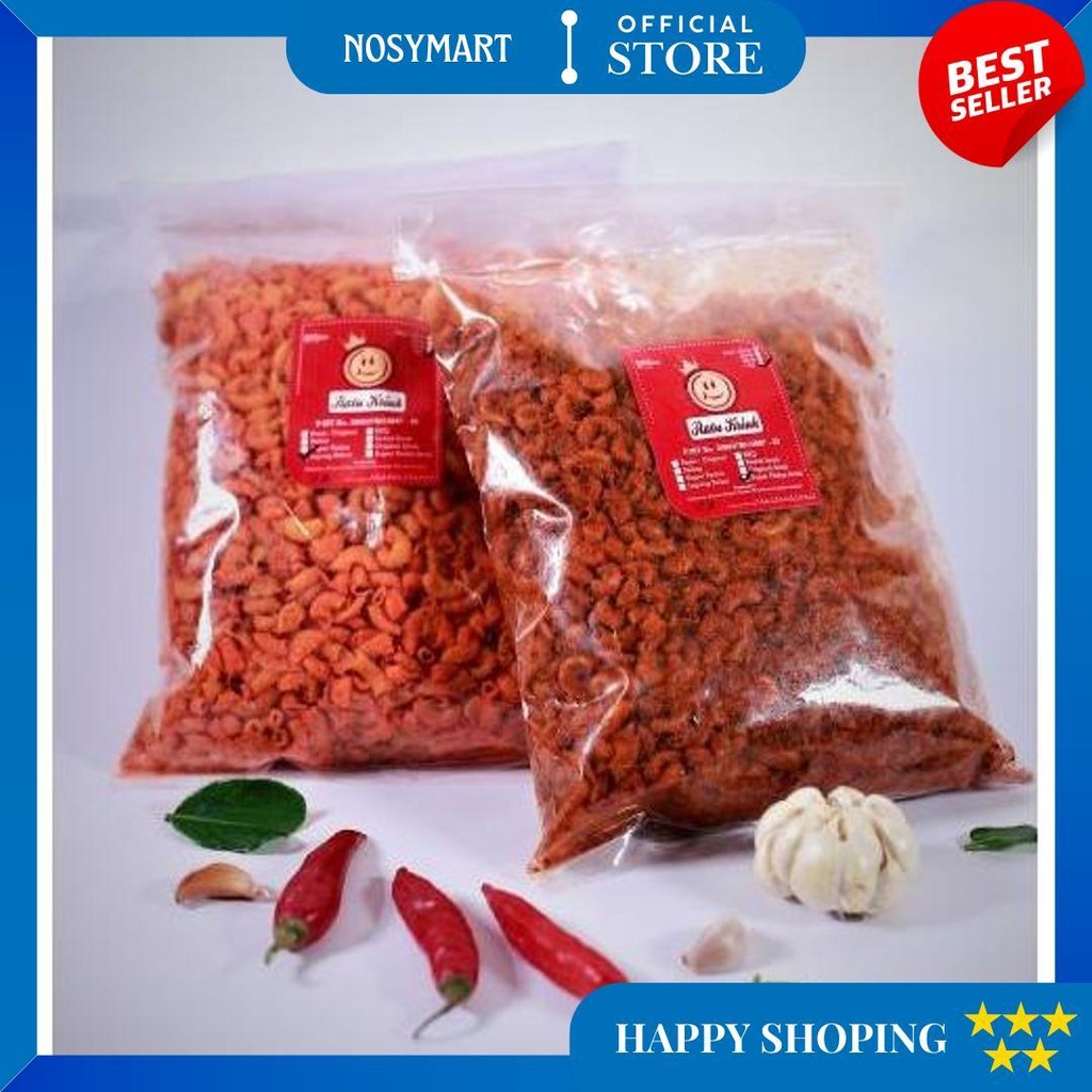 

(Termurah) 1Kg Makaroni Khas Tasikmalaya By Ratu Kriuk D Cod