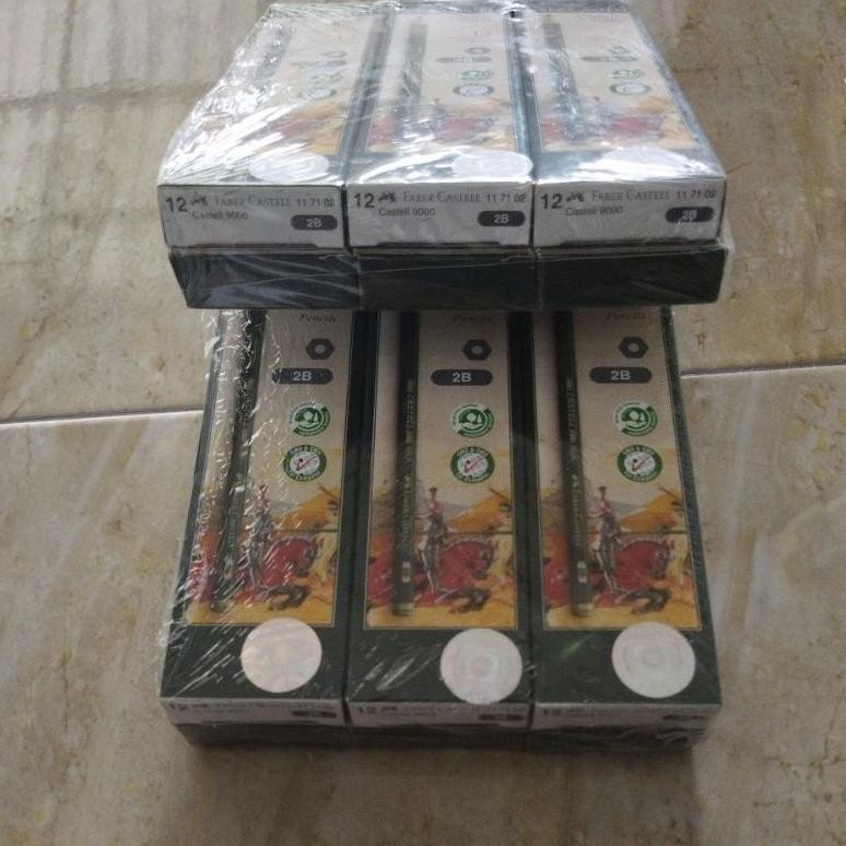 

New Arrival (Paket Hemat) Pensil 2B Faber Castell Per 6 Pack