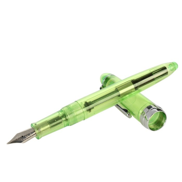 

Jinhao 992 Spiral Transparent Colourful Fine Nib Fountain Pen