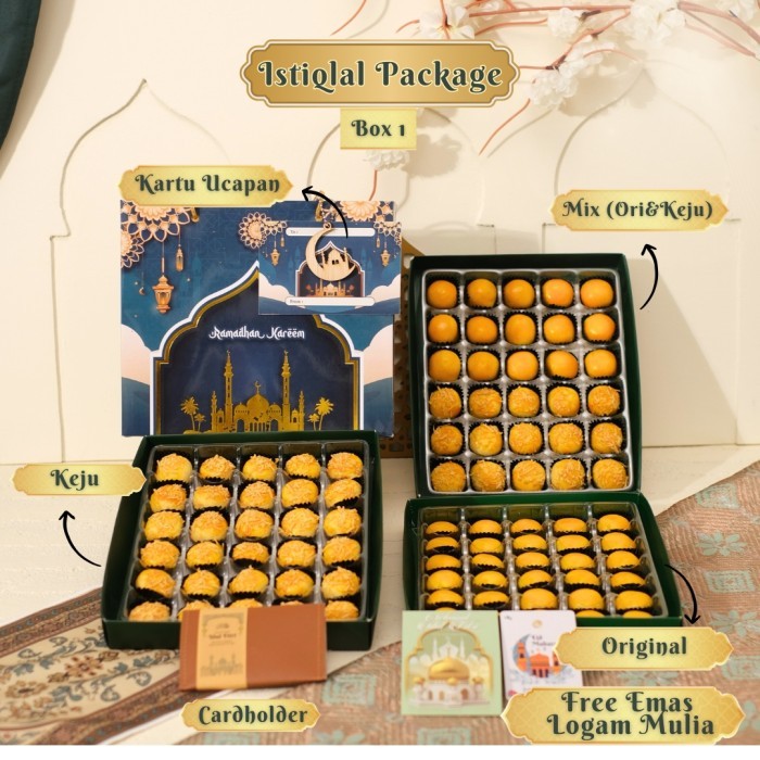 

Product Terlaris Kue Nastar Premium / Nastar Gift / Nastar Bulat