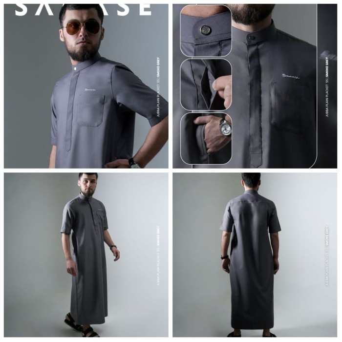 SAMASE Jubba Reguler Exclusive Terbaru Gamis Pria S-025 Original