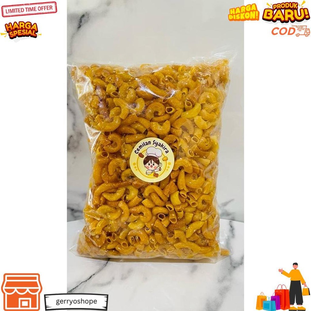 

Makaroni Cikruh 500Gram Pedas Gurih Daun Jeruk D Sale