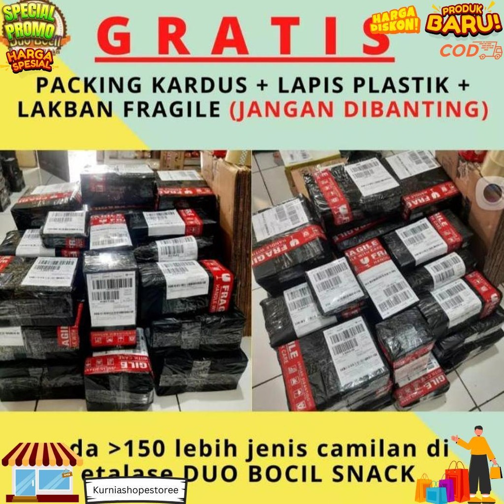 

Kue Dompet Semprong Manis 1 Kg - Duo Bocil Snack D Termurah