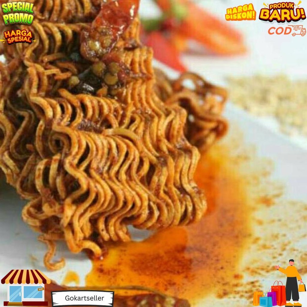 

Mie Kriting Pedas Bumbu Basah 500 Gr / No 1 Di Malang / Mie Pedas / Mie Keriting Pedas 500Gr Promo Murah D Termurah