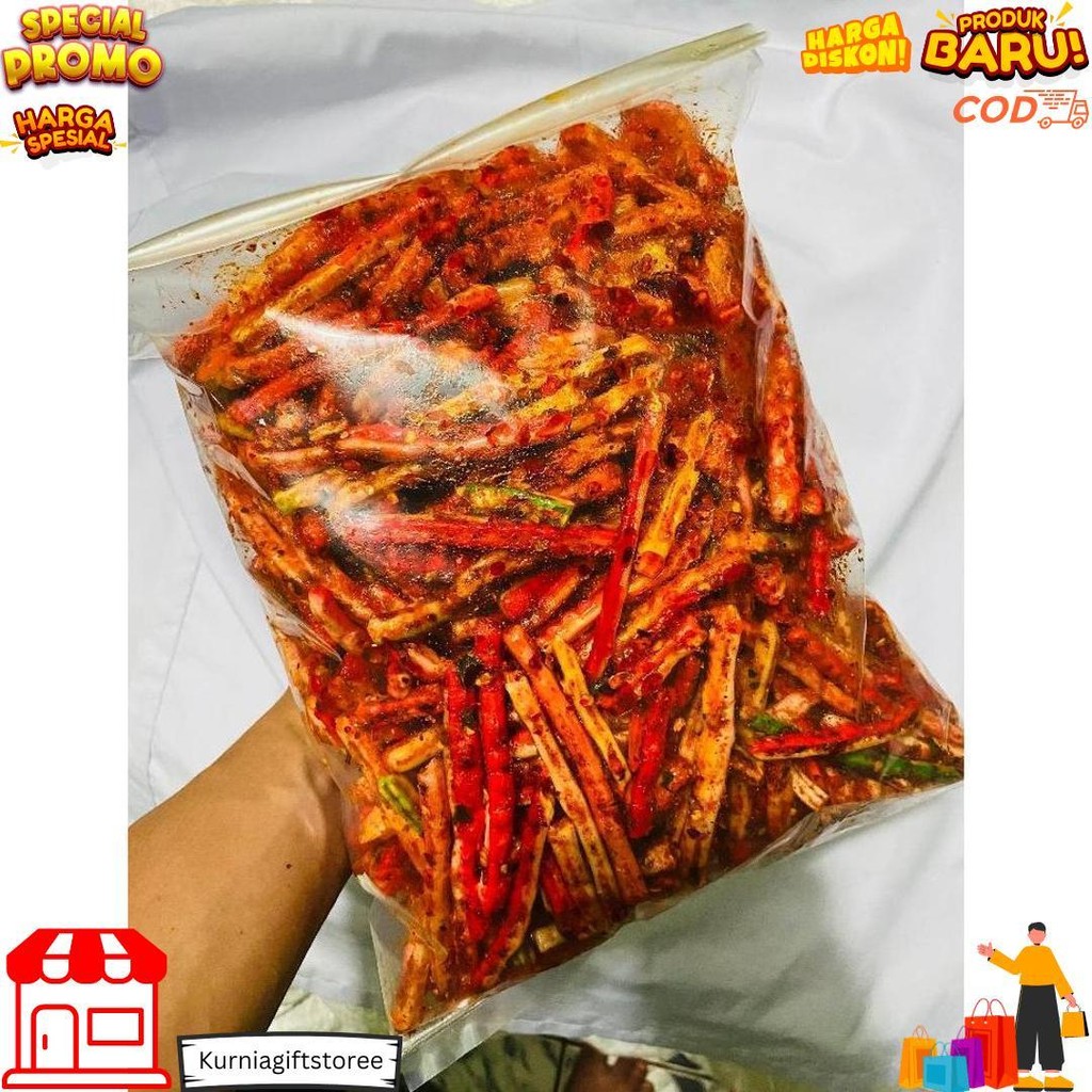 

Seblak Kerupuk Jaat Beton Pedas Daun Jeruk/Original Daun Jeruk Varian Kemasan 500Gr 250Gr 100Gr D Gratis Ongkir