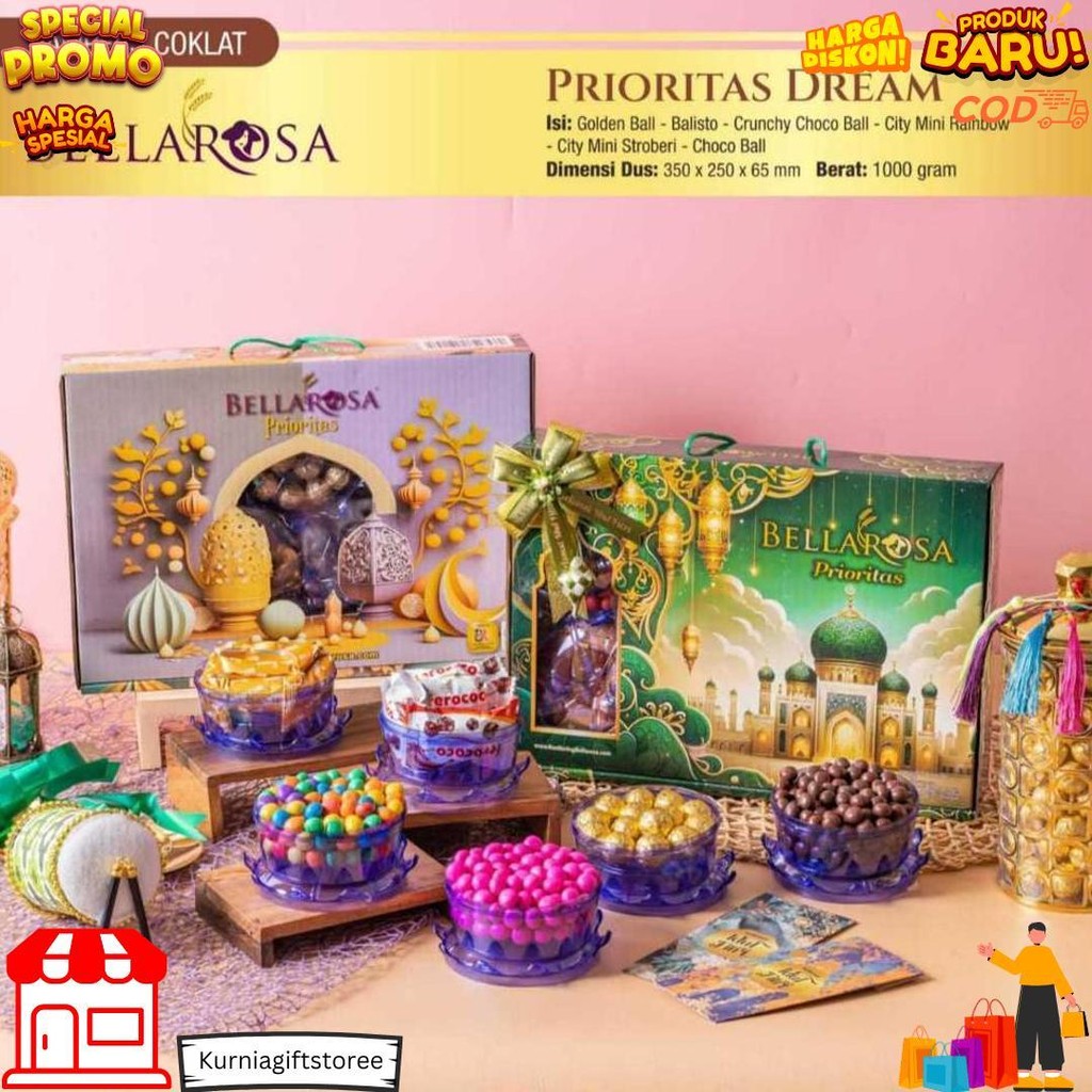 

Paket Coklat Prioritas Dream Bellarosa Bingkisan Kue Lebaran D Sale