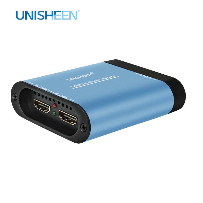 ALKHZABAN UNISHEEN SDI Grabber Dongle Zoom Game Streaming Equipment Live Broadcast OBS Vmix USB DUAL