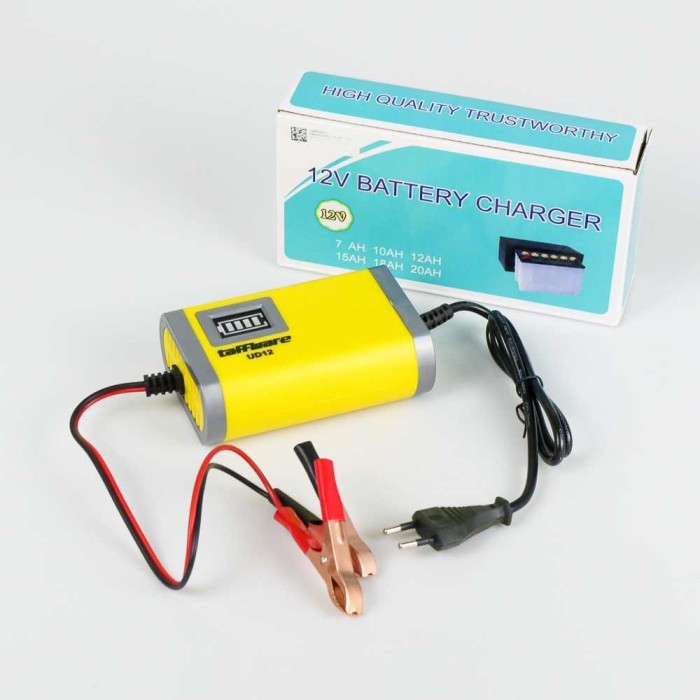 Cas Ces Casan Cesan Charger Carger Aki Motor Mobil 12V 2A Taffware