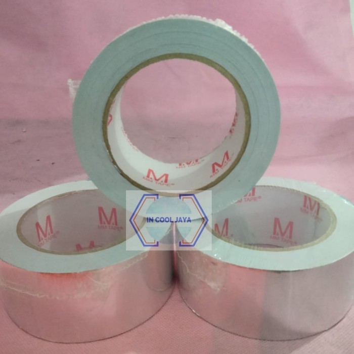 

ALUMUNIUM TAPE / ISOLASI ALUMUNIUM / LAKBAN ALUMUNIUM