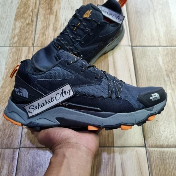 Sepatu The North Face Vectiv Exploris Futurelight Black Navy Grey Terlaris